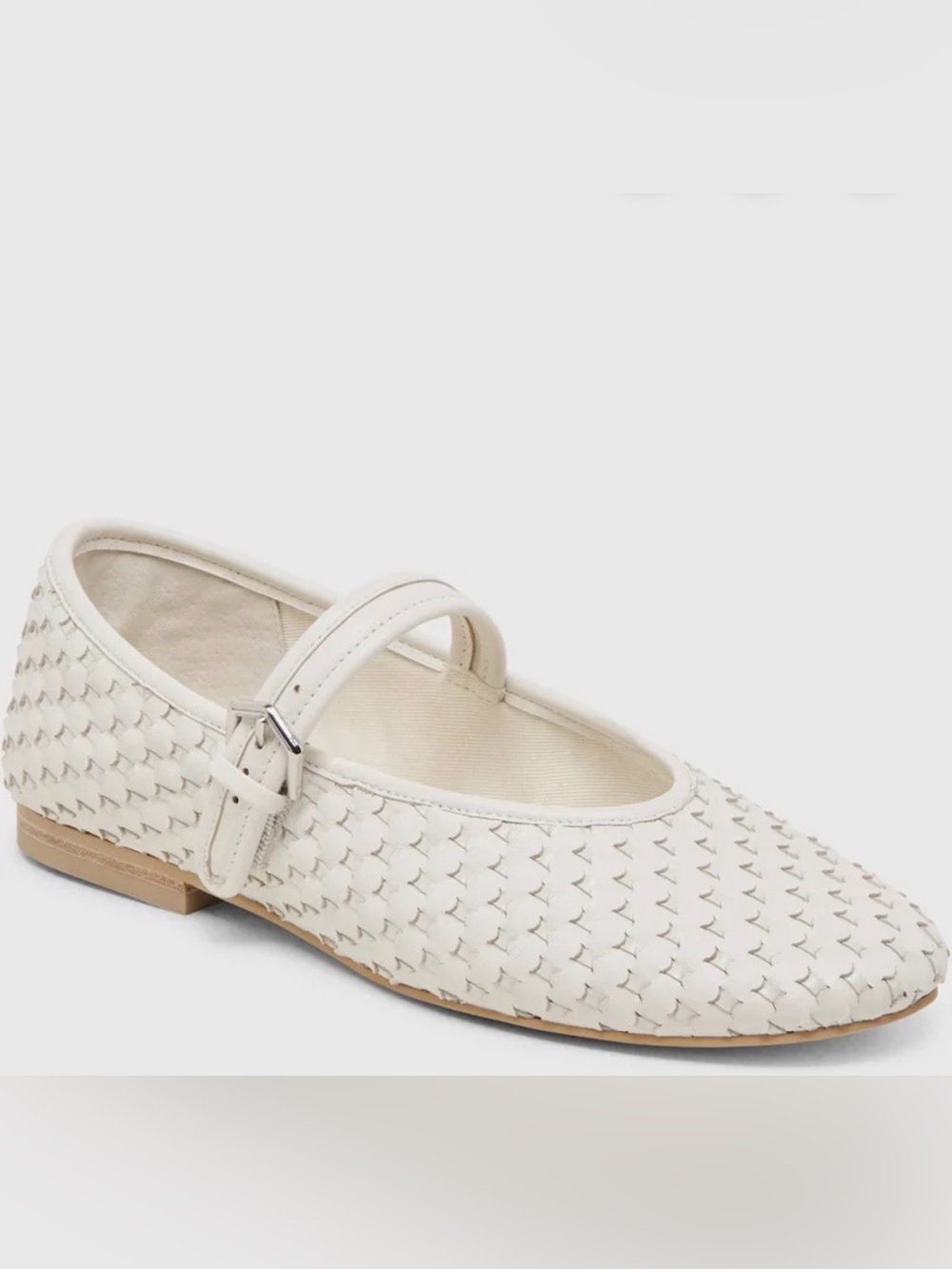 Dolce Vita Roslyn Woven Leather Ballet Flats